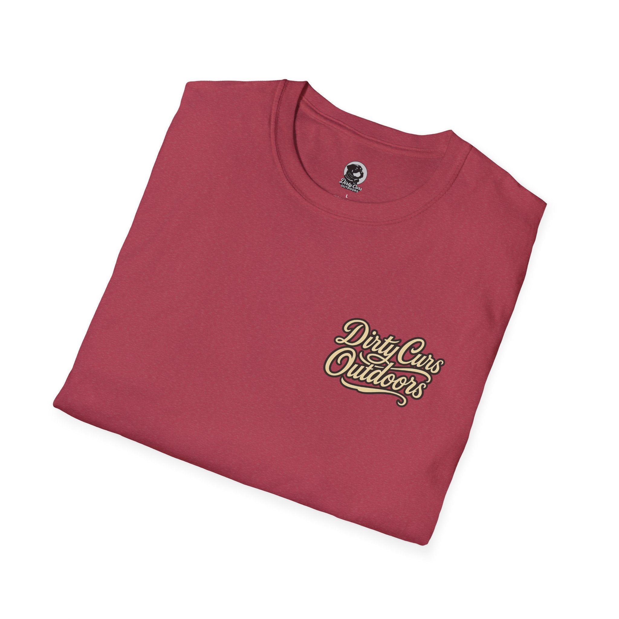 Hog & Dog Hunting Graphic T-Shirt — "On the Hunt" Vintage Badge