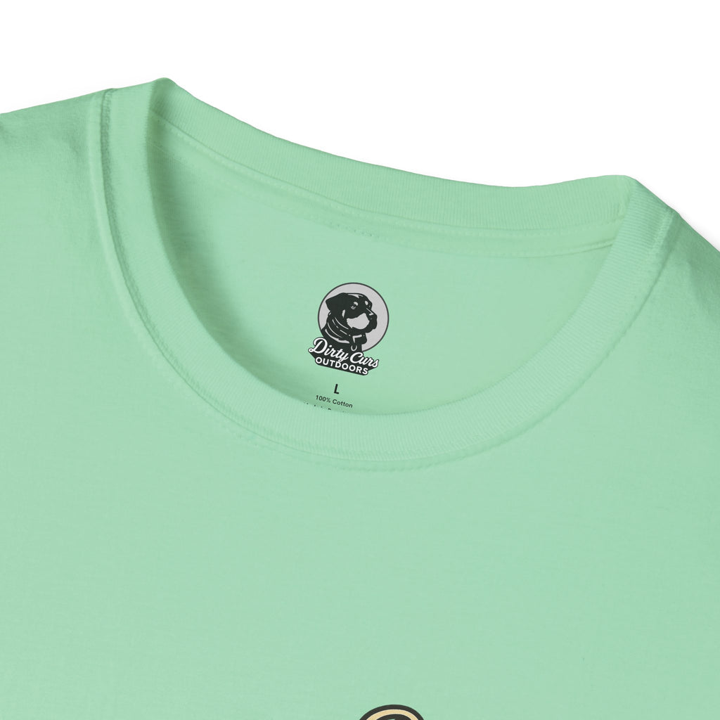 Hog & Dog Hunting Graphic T-Shirt — "On the Hunt" Vintage Badge