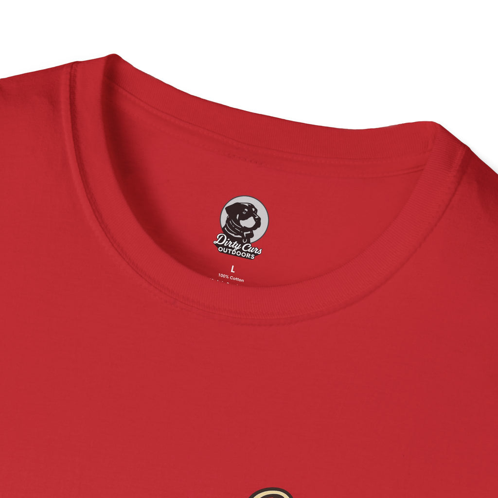 Hog & Dog Hunting Graphic T-Shirt — "On the Hunt" Vintage Badge