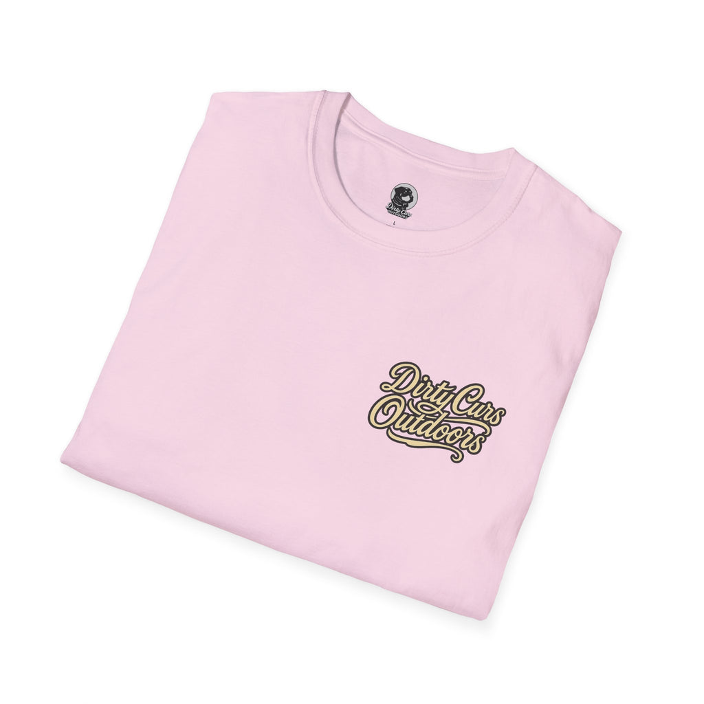 Hog & Dog Hunting Graphic T-Shirt — "On the Hunt" Vintage Badge