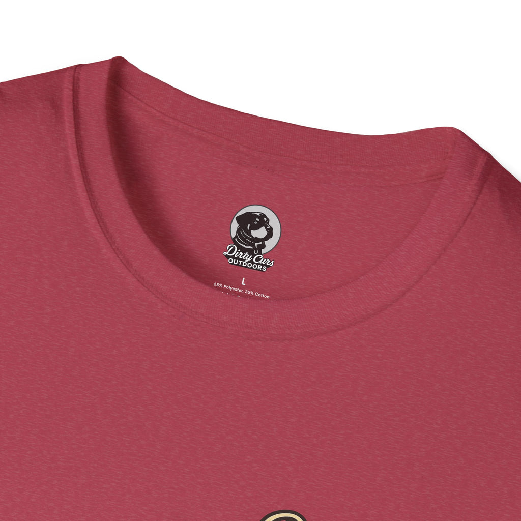 Hog & Dog Hunting Graphic T-Shirt — "On the Hunt" Vintage Badge