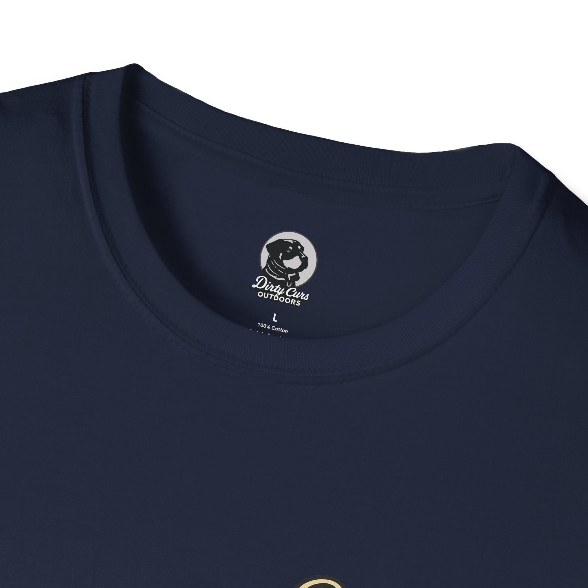 Hog & Dog Hunting Graphic T-Shirt — "On the Hunt" Vintage Badge
