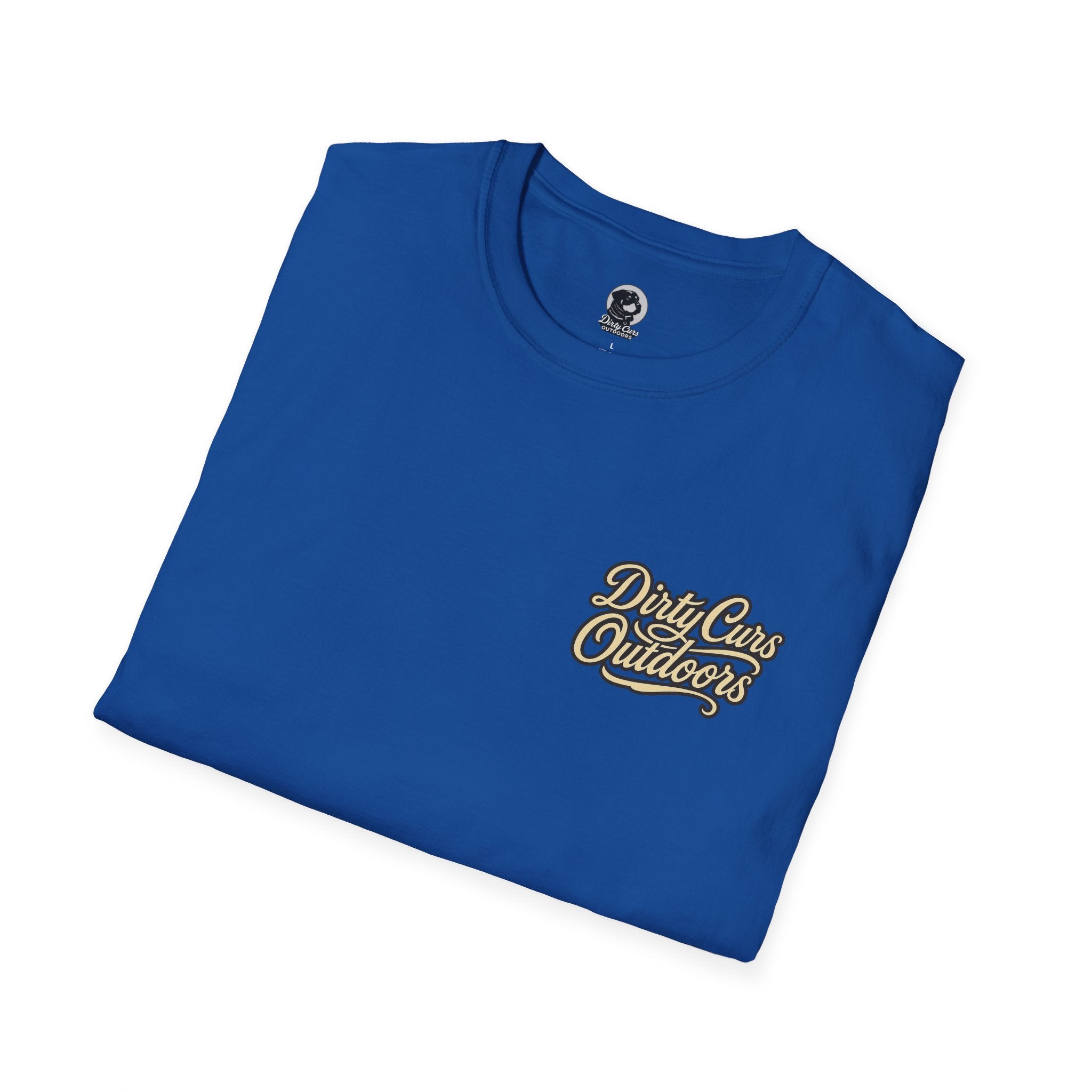Hog & Dog Hunting Graphic T-Shirt — "On the Hunt" Vintage Badge