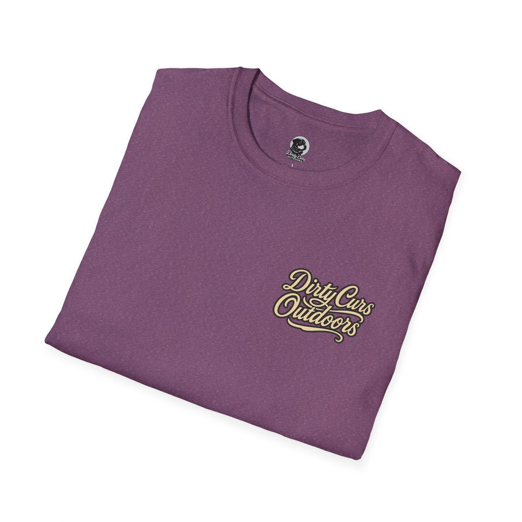 Hog & Dog Hunting Graphic T-Shirt — "On the Hunt" Vintage Badge