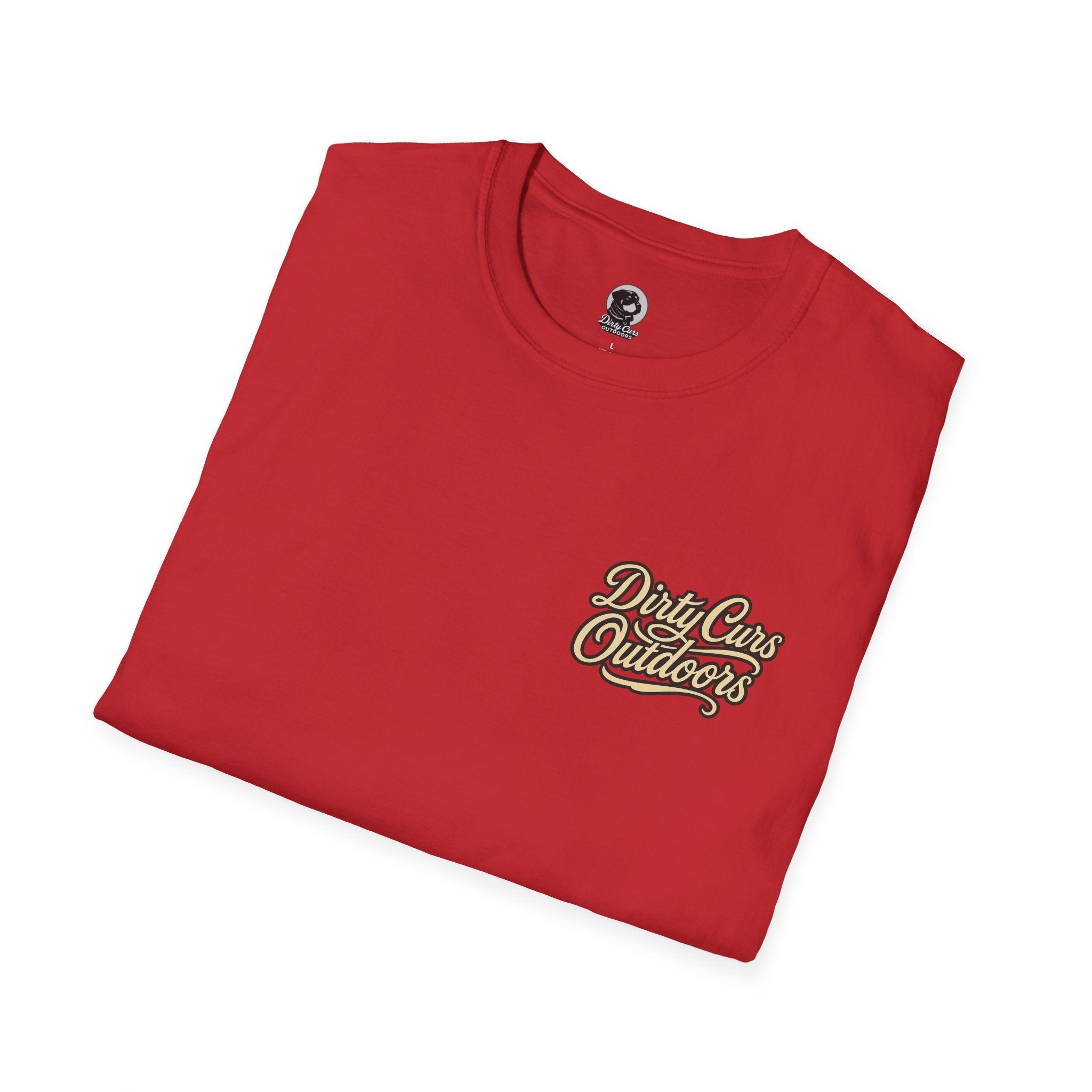 Hog & Dog Hunting Graphic T-Shirt — "On the Hunt" Vintage Badge