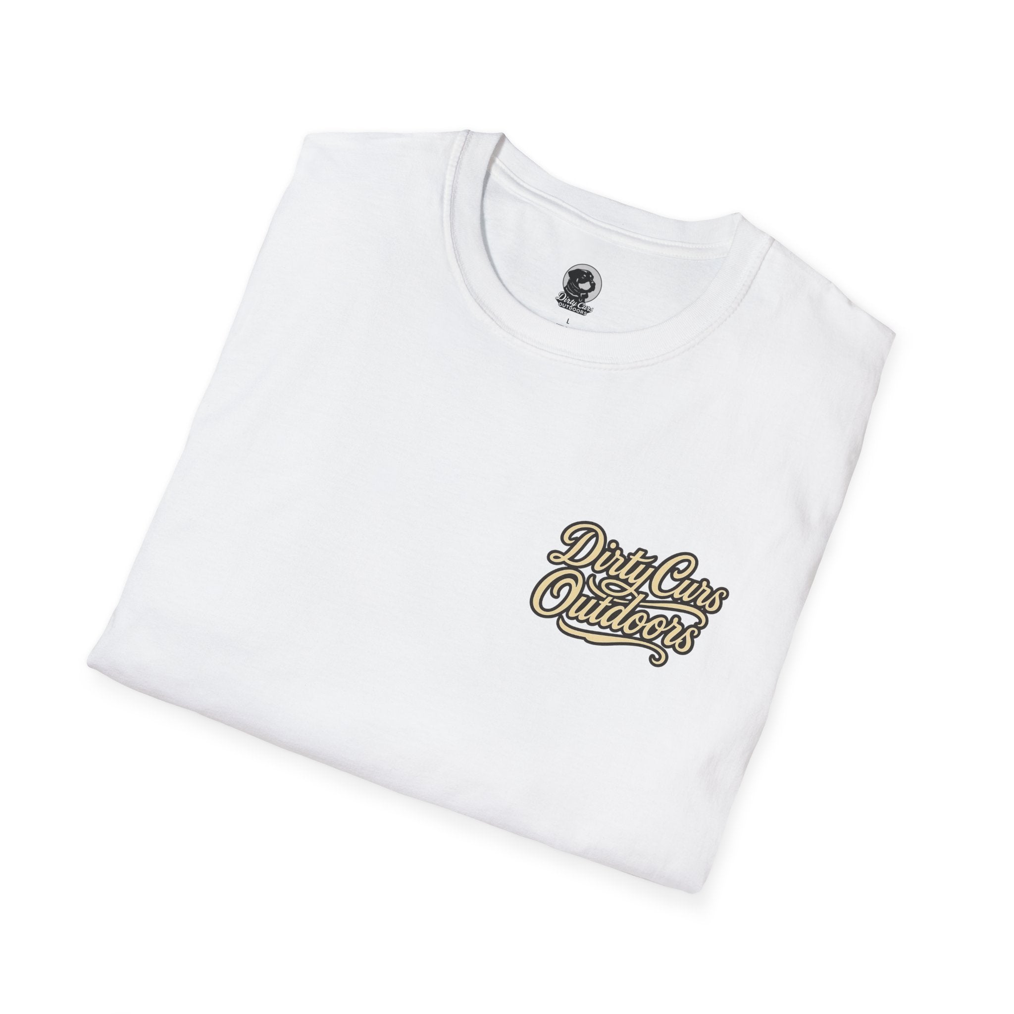 Hog & Dog Hunting Graphic T-Shirt — "On the Hunt" Vintage Badge