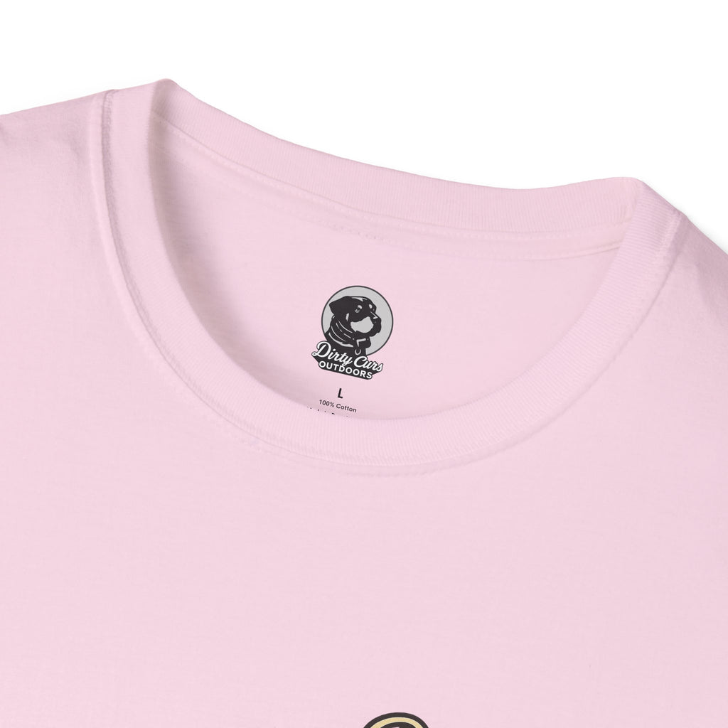 Hog & Dog Hunting Graphic T-Shirt — "On the Hunt" Vintage Badge