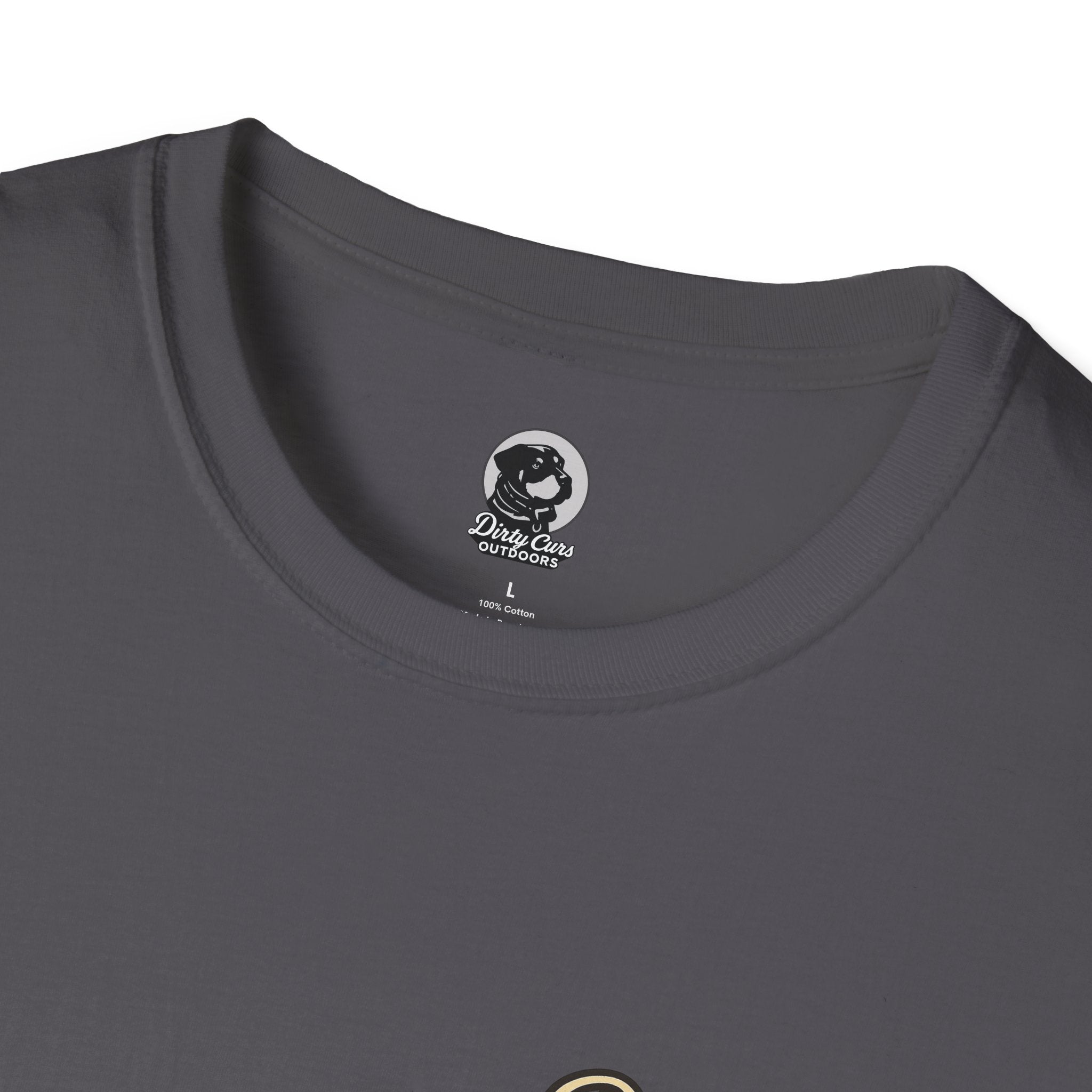 Hog & Dog Hunting Graphic T-Shirt — "On the Hunt" Vintage Badge