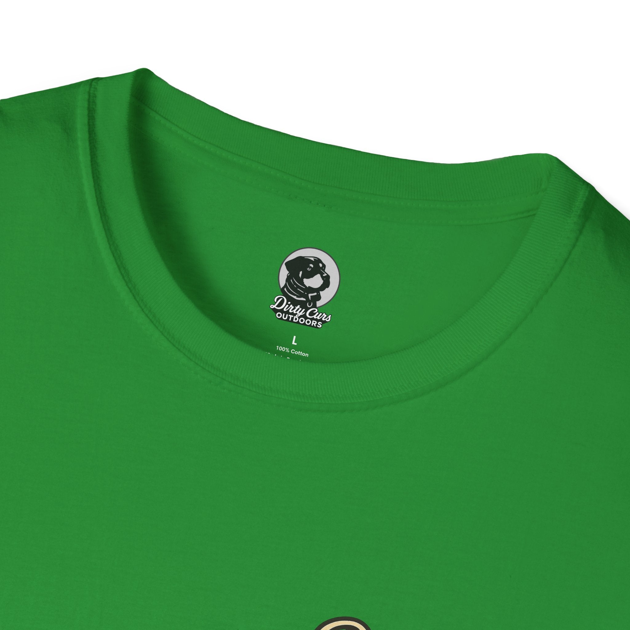 Hog & Dog Hunting Graphic T-Shirt — "On the Hunt" Vintage Badge