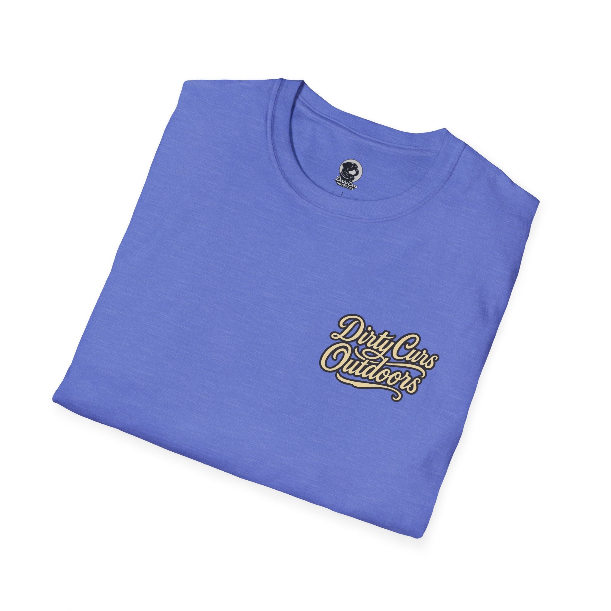 Hog & Dog Hunting Graphic T-Shirt — "On the Hunt" Vintage Badge