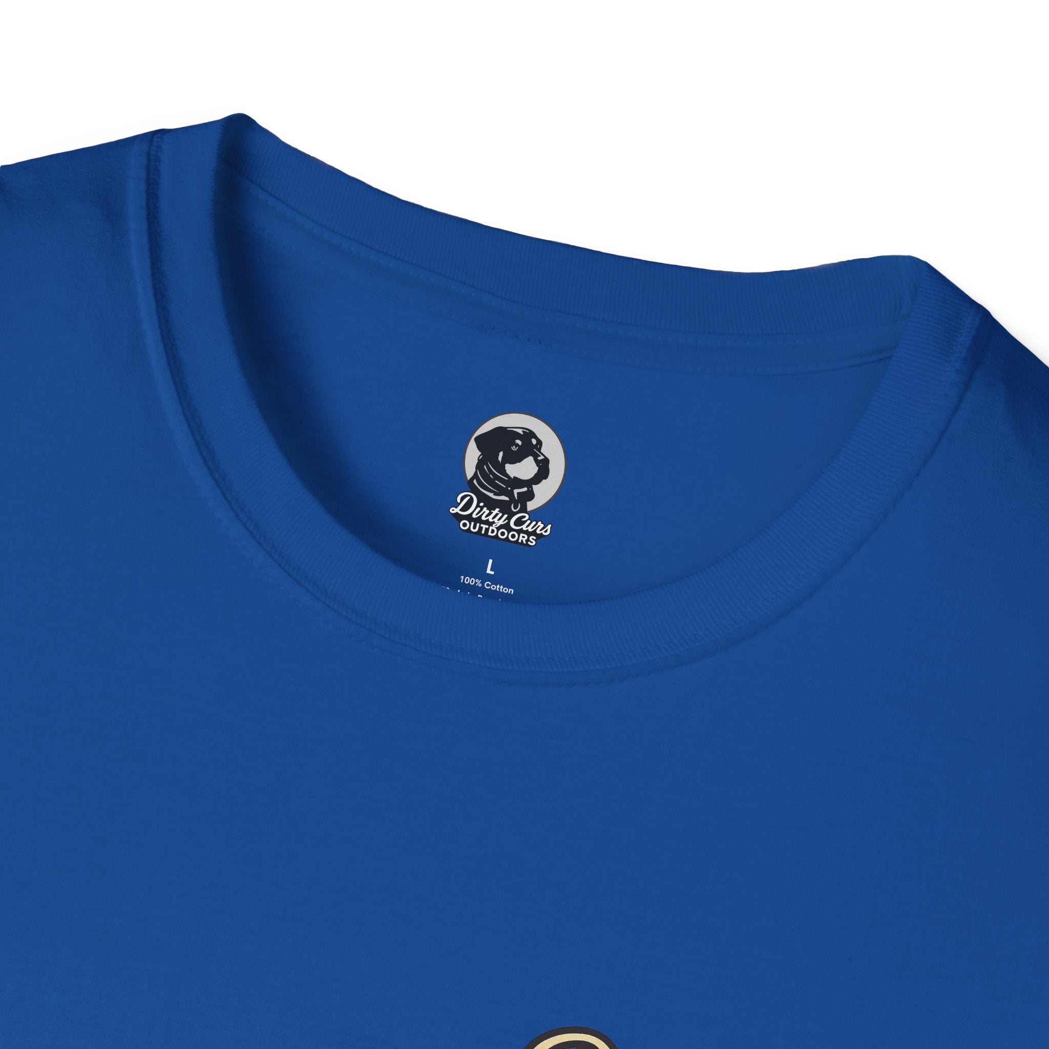 Hog & Dog Hunting Graphic T-Shirt — "On the Hunt" Vintage Badge